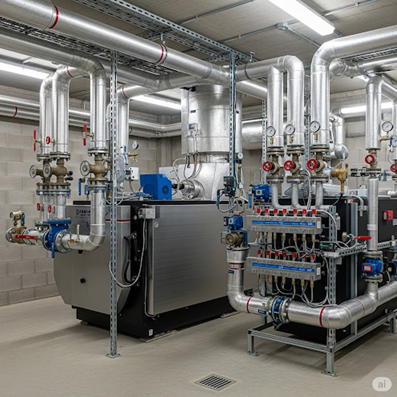 Merkezi ve Bireysel Sıcak sulu ısıtma sistemleri