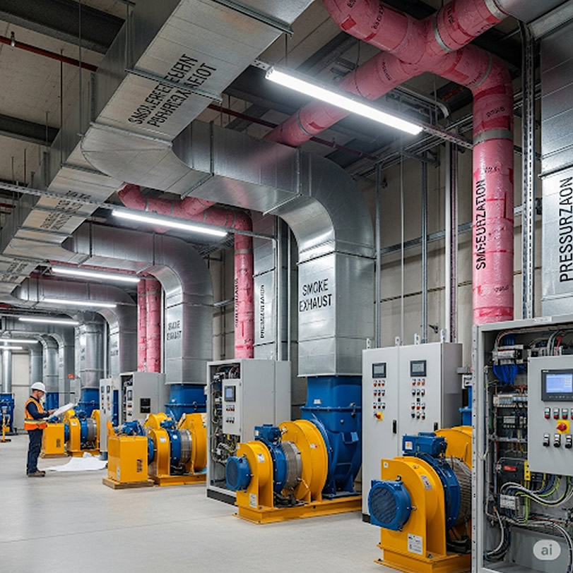 Yangın Duman Egsoz ve Basınçlandırma Sistemleri